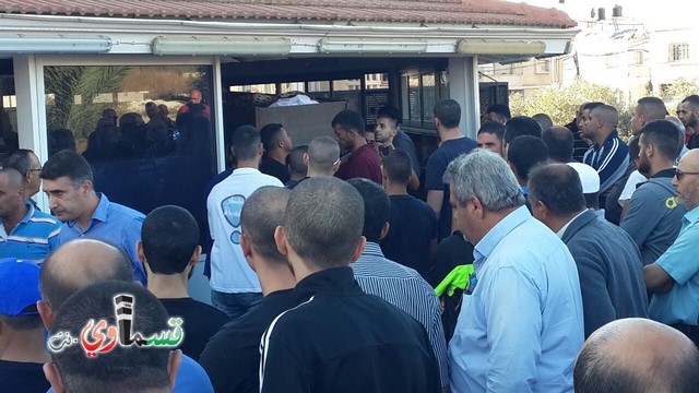 جت: اجواء مؤلمة في جنازة ضحيتي حادث الطرق احمد طقاطقة ونصر أبو فول