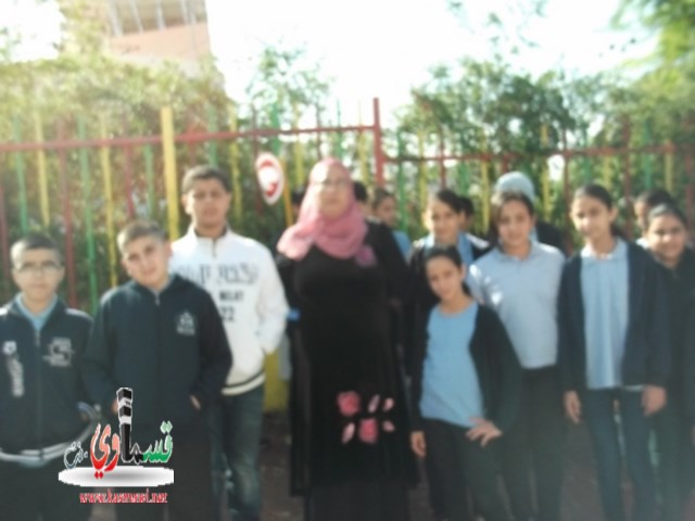 كفرقاسم : فعالية الحذر في مدرسة ابن خلدون