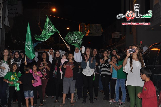  نجحت يا طارق .. وانت ايضا يا عايد ... كفرقاسم قالت نعم لعادل بدير