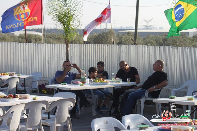 اجواء برازيلية في مقهى ابو البحر- افتتاح اكبر مقهى في المنطقة الغربية في كفرقاسم