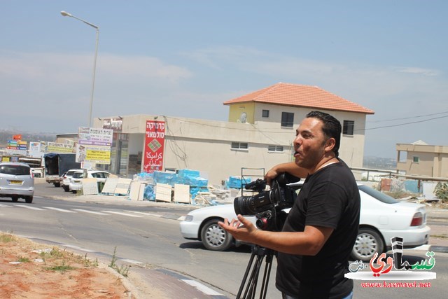 برنامج اهل البلد ويوم عمل مشترك بين تلفزيون فلسطين اليوم وموقع قسماوي نت 