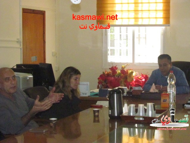 رئيس البلدية عادل بدير : سنفتح فرع للتامين الوطني في كفرقاسم 