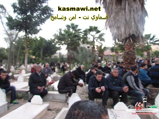 كفرقاسم : جماهير غفيرة تشارك في جنازة الفقيد طلال عامر رحمه الله الى مثواه الاخير 