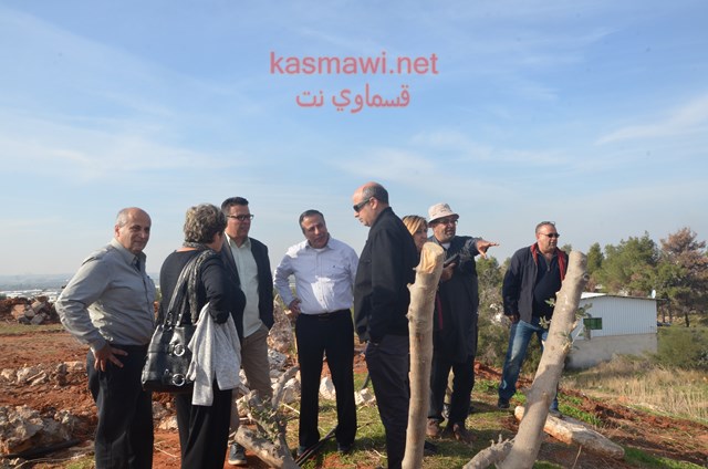 الرئيس عادل بدير لوفد وزارة البيئة :أُريد منكم رقابة وحراسة لحماية هذه الاماكن 