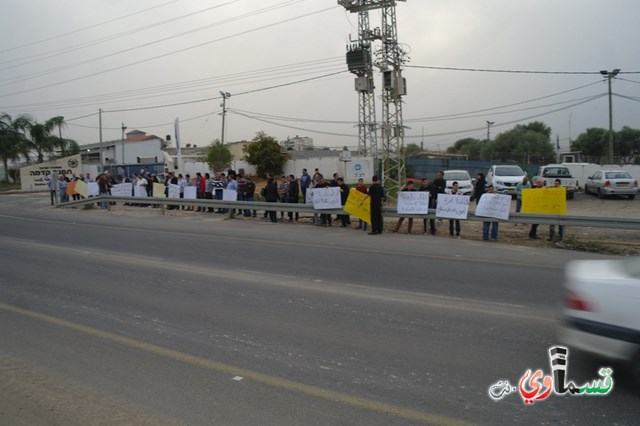 الطيبة : المئات يتظاهرون  من المثلث الجنوبي ضد حادثة اطلاق الرصاص على بيت مالك الطيبة نت 