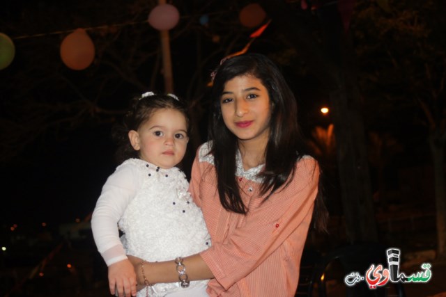 الصغيرة منى رابي تحتفل بعيد ميلادها في منتزه عبدالكريم قاسم في اجواء كرنفالية