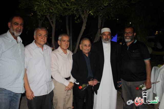 هيهات ان ياتي الزمان بمثله .. حفل تكريم الاستاذ مصطفى عبدالله صرصور