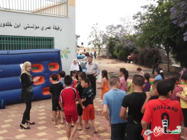 تسيلا تنهي اسبوعا من العطاء والمتعة لطلاب الابتدائيات والبساتين