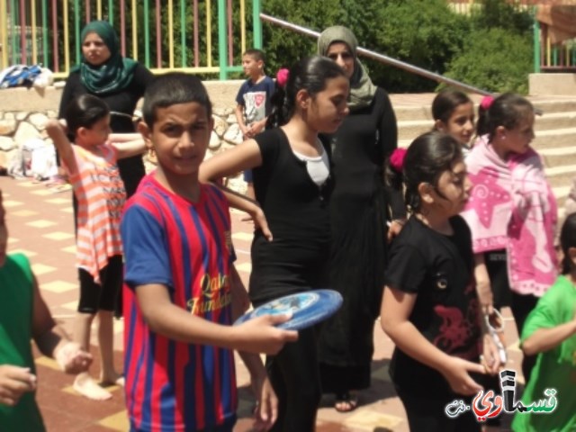 تسيلا تنهي اسبوعا من العطاء والمتعة لطلاب الابتدائيات والبساتين