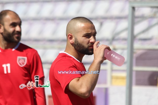 فيديو : الحسم النهائي ينتقل الى ارض الناصرة يوم الثلاثاء بعد التعادل 1-1 واكثر من 4500 مشجع ساند الفريق القسماوي 