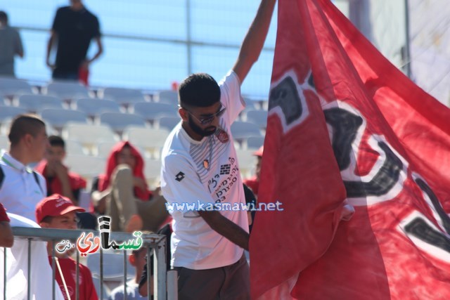 فيديو : الحسم النهائي ينتقل الى ارض الناصرة يوم الثلاثاء بعد التعادل 1-1 واكثر من 4500 مشجع ساند الفريق القسماوي 