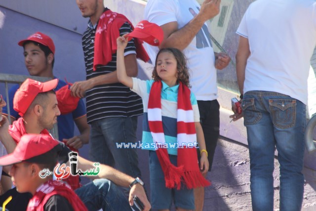 فيديو : الحسم النهائي ينتقل الى ارض الناصرة يوم الثلاثاء بعد التعادل 1-1 واكثر من 4500 مشجع ساند الفريق القسماوي 