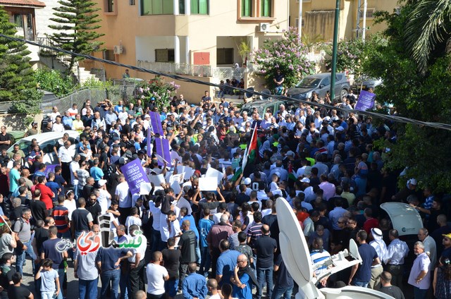  فيديو: الالاف في مظاهرة الشهيد محمد والرئيس عادل بدير  على الشرطة الاختيار محاربة كفرقاسم او عائلات الاجرام 