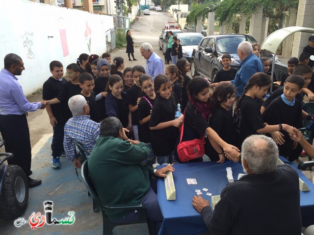  كفرقاسم : مدرسة جنة ابن رشد تحيي الذكرى ال 59 لمجزرة كفرقاسم بمسيرة طلابية مرورا ببيت المسنين والثانوية الشاملة والنصب التذكاري   