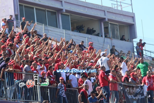 فيديو : الحسم النهائي ينتقل الى ارض الناصرة يوم الثلاثاء بعد التعادل 1-1 واكثر من 4500 مشجع ساند الفريق القسماوي 