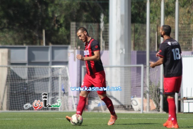 فيديو : الحسم النهائي ينتقل الى ارض الناصرة يوم الثلاثاء بعد التعادل 1-1 واكثر من 4500 مشجع ساند الفريق القسماوي 