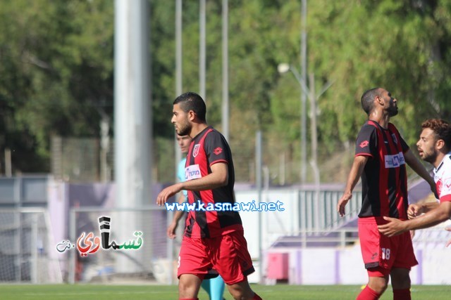 فيديو : الحسم النهائي ينتقل الى ارض الناصرة يوم الثلاثاء بعد التعادل 1-1 واكثر من 4500 مشجع ساند الفريق القسماوي 