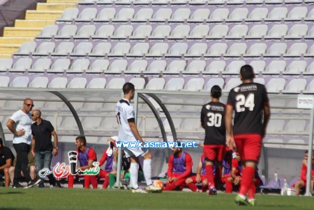 فيديو : الحسم النهائي ينتقل الى ارض الناصرة يوم الثلاثاء بعد التعادل 1-1 واكثر من 4500 مشجع ساند الفريق القسماوي 