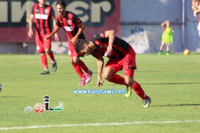 فيديو : الحسم النهائي ينتقل الى ارض الناصرة يوم الثلاثاء بعد التعادل 1-1 واكثر من 4500 مشجع ساند الفريق القسماوي 