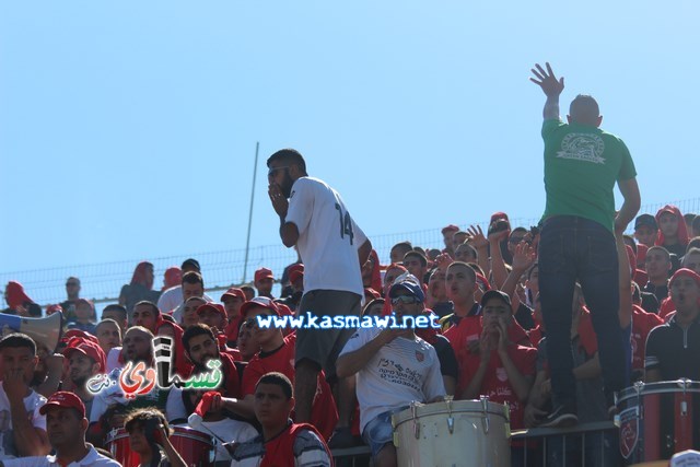 فيديو : الحسم النهائي ينتقل الى ارض الناصرة يوم الثلاثاء بعد التعادل 1-1 واكثر من 4500 مشجع ساند الفريق القسماوي 