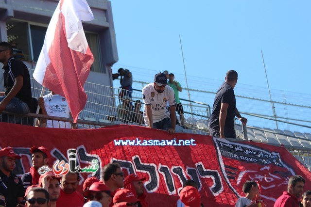 فيديو : الحسم النهائي ينتقل الى ارض الناصرة يوم الثلاثاء بعد التعادل 1-1 واكثر من 4500 مشجع ساند الفريق القسماوي 