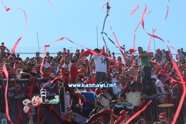 فيديو : الحسم النهائي ينتقل الى ارض الناصرة يوم الثلاثاء بعد التعادل 1-1 واكثر من 4500 مشجع ساند الفريق القسماوي 