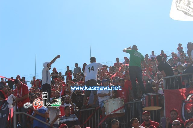 فيديو : الحسم النهائي ينتقل الى ارض الناصرة يوم الثلاثاء بعد التعادل 1-1 واكثر من 4500 مشجع ساند الفريق القسماوي 