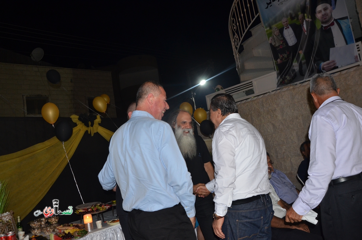 كفرقاسم : وليمة عشاء على شرف نجاح وتخرج الدكتور محمد احمد المريم وبمشاركة الرئيس عادل بدير والاحباب والاصدقاء 