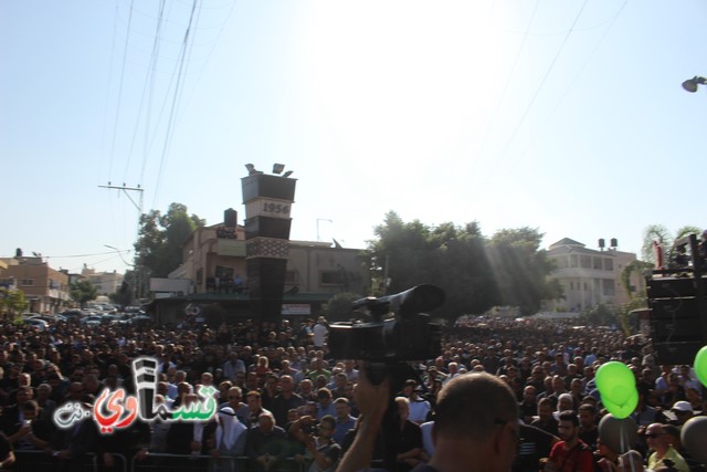 فيديو : الآلاف من الجماهير العربية والقسماوية تحيي الذكرى ال 60 لمجزرة كفرقاسم والمطالبة بالاعتراف بالجريمة 