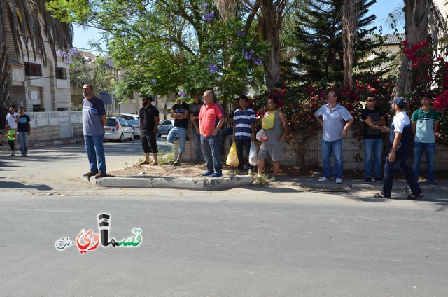  فيديو: الالاف في مظاهرة الشهيد محمد والرئيس عادل بدير  على الشرطة الاختيار محاربة كفرقاسم او عائلات الاجرام 