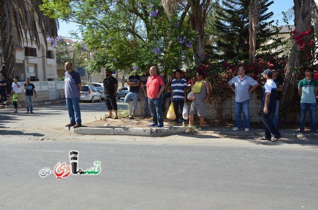  فيديو: الالاف في مظاهرة الشهيد محمد والرئيس عادل بدير  على الشرطة الاختيار محاربة كفرقاسم او عائلات الاجرام 