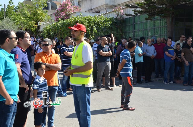  فيديو: الالاف في مظاهرة الشهيد محمد والرئيس عادل بدير  على الشرطة الاختيار محاربة كفرقاسم او عائلات الاجرام 