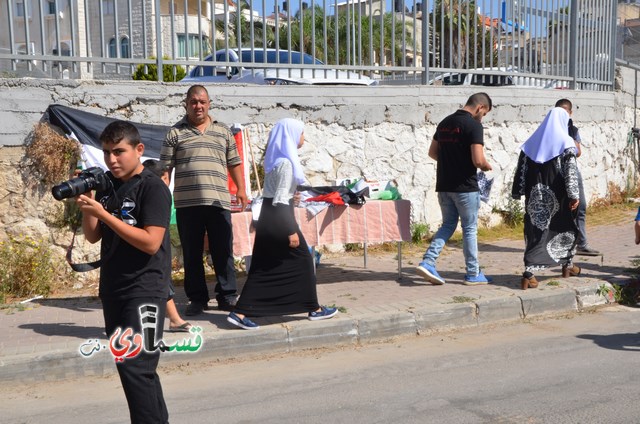  فيديو: الالاف في مظاهرة الشهيد محمد والرئيس عادل بدير  على الشرطة الاختيار محاربة كفرقاسم او عائلات الاجرام 