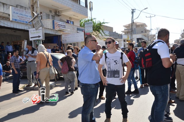  فيديو: الالاف في مظاهرة الشهيد محمد والرئيس عادل بدير  على الشرطة الاختيار محاربة كفرقاسم او عائلات الاجرام 