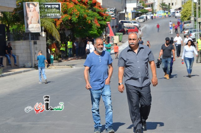  فيديو: الالاف في مظاهرة الشهيد محمد والرئيس عادل بدير  على الشرطة الاختيار محاربة كفرقاسم او عائلات الاجرام 