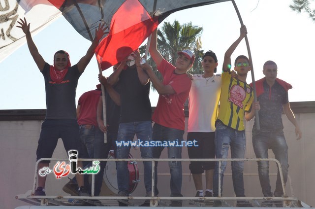 فيديو : الحسم النهائي ينتقل الى ارض الناصرة يوم الثلاثاء بعد التعادل 1-1 واكثر من 4500 مشجع ساند الفريق القسماوي 