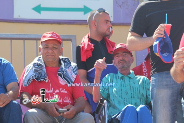 فيديو : الحسم النهائي ينتقل الى ارض الناصرة يوم الثلاثاء بعد التعادل 1-1 واكثر من 4500 مشجع ساند الفريق القسماوي 