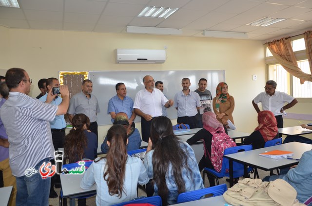 كفرقاسم- فيديو : رئيس البلدية عادل بدير والاستاذ وليد طه يفتتحون العام الدراسي باتقان وسط  فرحة عارمة للطلاب والاهالي 